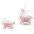 Glass Baby Stroller Scented Candle - Pink